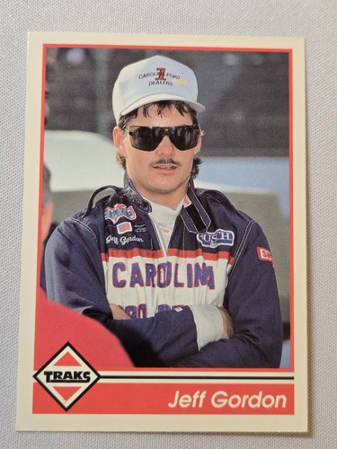 Jeff Gordon #101 1992 Traks NASCAR card