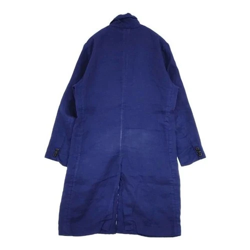 EEL mono-tone monotone coat E-13107 linen coat blue 6-0330M∞ image 2