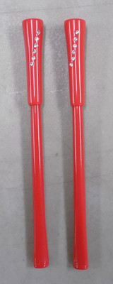 MITCHELL THOMAS RED EJECTOR CIGARETTE HOLDER w/DIAMONETTES 5 3/4'' NOS VERY NICE