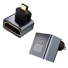 Eanetf 90 270 Degree HDMI Right Angle Adapter, Male to 2pack- 90 270