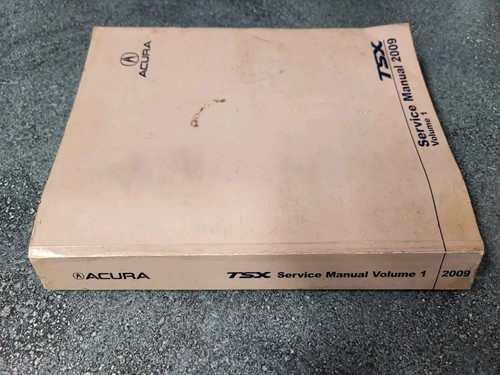 2009 Acura TSX FACTORY Shop Service Repair Manual Volume 1 OEM - Picture 3 of 7