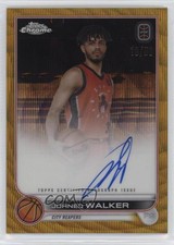 2022 Chrome OTE Overtime Elite Gold Wave Refractor 10/50 Johned Walker Auto e6x