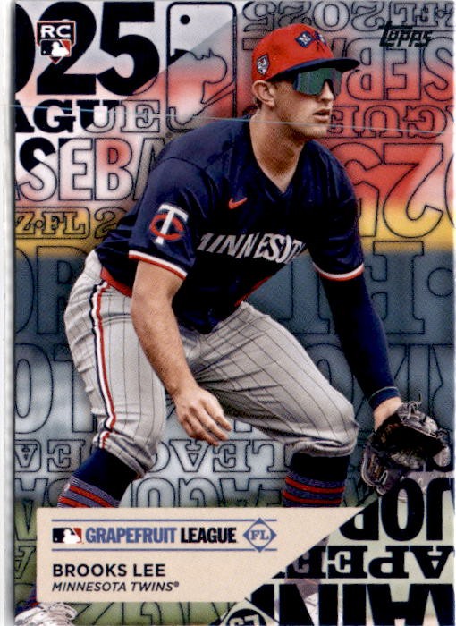 2025 Topps #TG-19 Brooks Lee Training Grounds