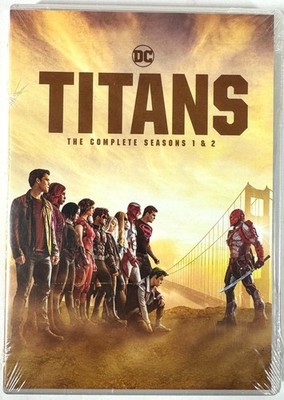Titans Complete First Second Seasons 1 & 2 One Two DVD DC Comics Superhero NEW