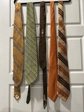 Collection Of men  s ties 1950s  60  s Era