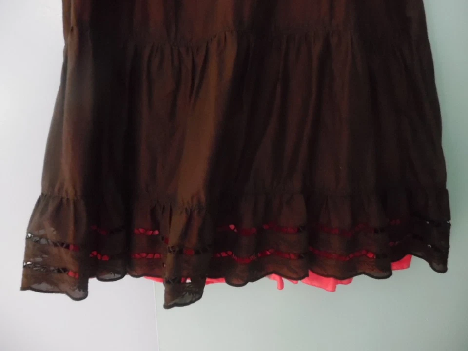 СТАРАЯ ТЕМНО-СИНЯЯ ЮБКА WONAMS — ПОЛНОСТЬЮ НА ПОДКЛАДКЕ — ЭЛАСТИЧНАЯ ТАЛИЯ - Изображение 3 из 4