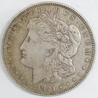 1921-P Morgan Silver Dollar $1 Circulated Final Year 90% Silver Raw