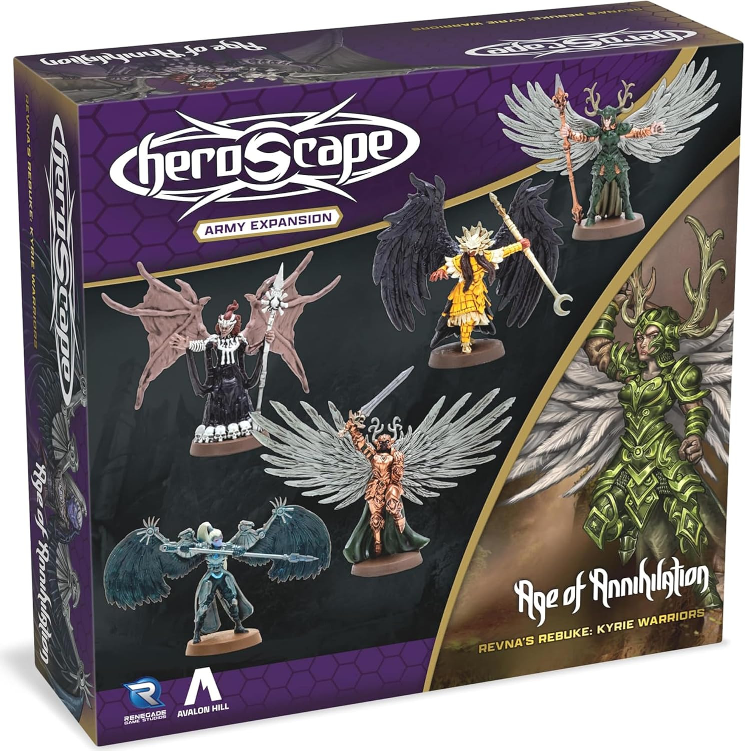Heroscape Age of Annihilation: Revna's Rebuke - Kyrie Warriors Army Expansion