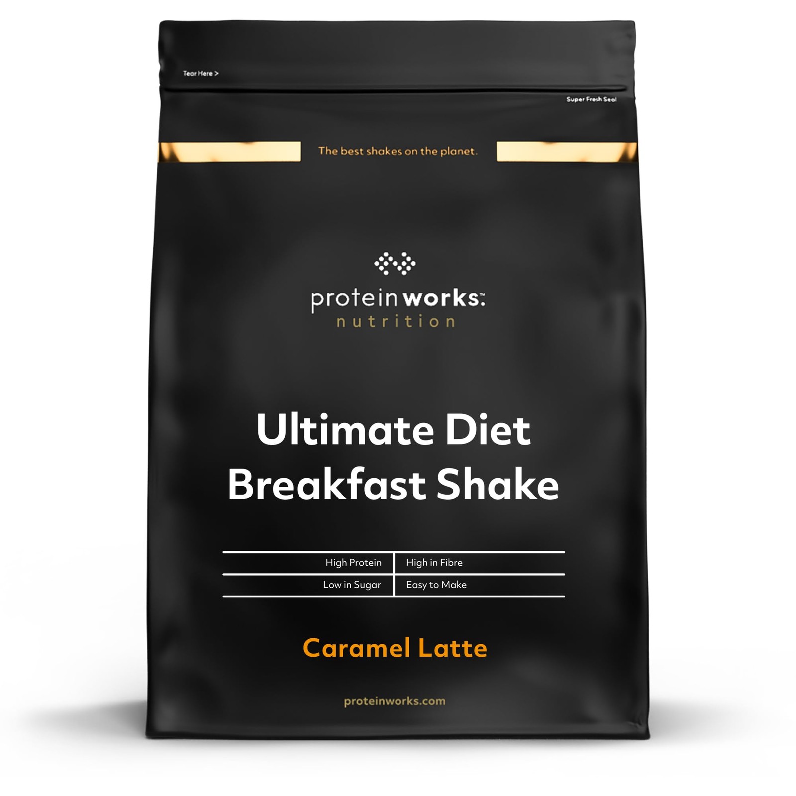Protein Works - Ultimate Diet Breakfast Shake , Low Calorie Breakfast Shake ,...