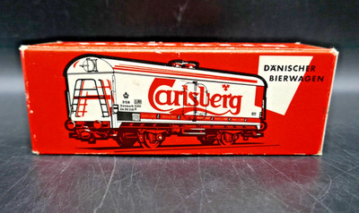 HO Marklin 4636 Carlsberg Reefer w/ Box Used