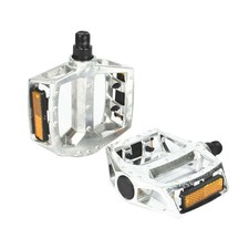 MTB BMX Mountain Bike Platform Pedals Flat Aluminium Alloy Sealed Bearing 9/16"