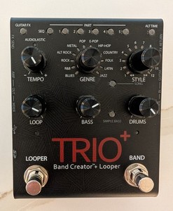 DigiTech TRIO+ Band Creator & Looper Guitar Effects Pedal – Excellent Condition