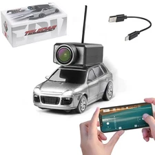 WLtoys Mini FPV RC 1/64 Racing Car HD Camera 2.4G APP Control On-Road Cars USA