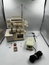 VTG Juki Baby Lock BL5260 Serger Sewing Machine W/ Pedal Working Read