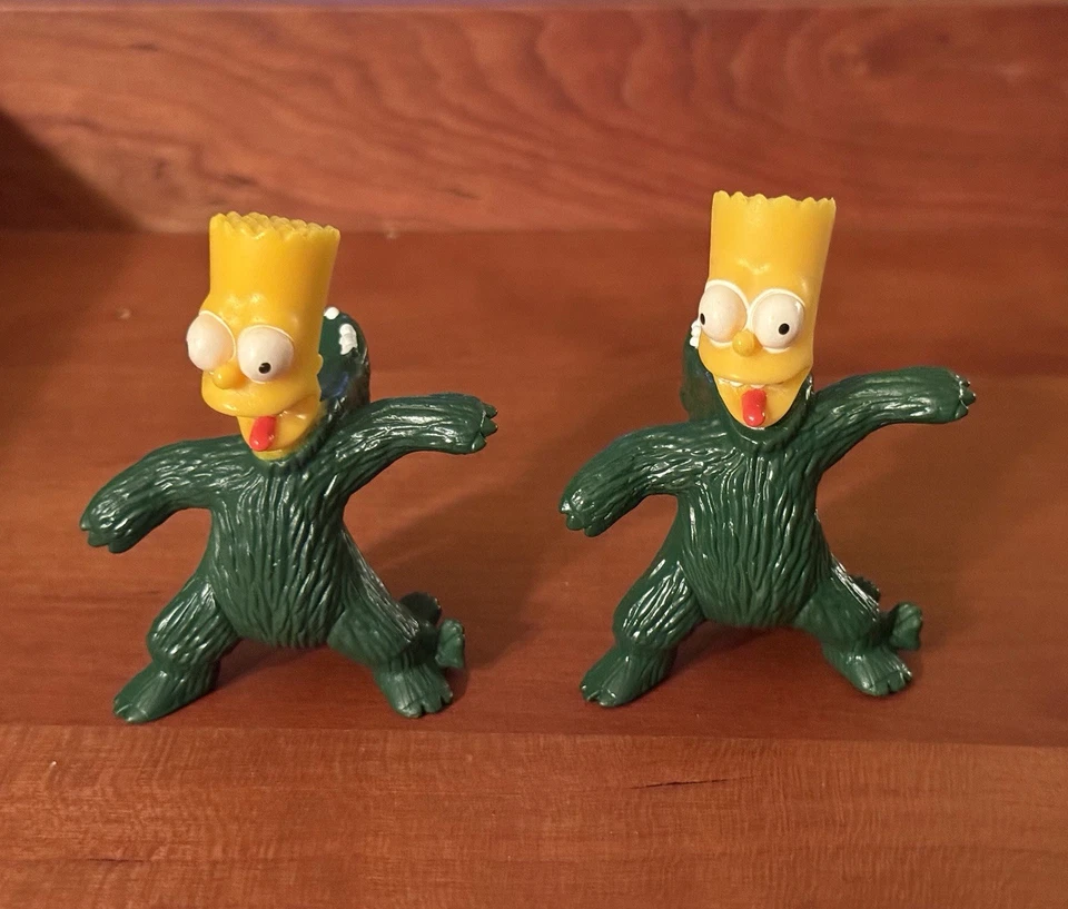 Lot of BK Burger King The Simpsons Halloween Theme Loose Figure Toys Creepy NICE - Image 4 of 4