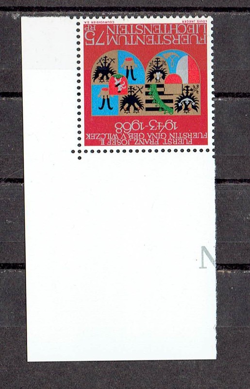 Liechtenstein 1968 SC#446 Arms of Liechtenstein MNH
