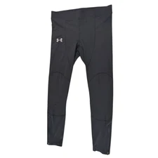 Under Armour GoreTex Windstopper Running Tight Men's SIZE LARGE Black Ankle Zip