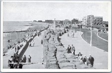 Vintage Postcard Jubilee Promenade Cleveleys People Lancashire England Valentine