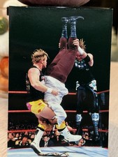 1999 Titan Sports Wrestle Mania #31 “OUTLAWS” 4x6 Wrestling Comic Images Card