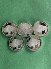New Listing1 oz Silver Round - Buffalo (Lot of 5 Rounds) - .999 Fine Silver