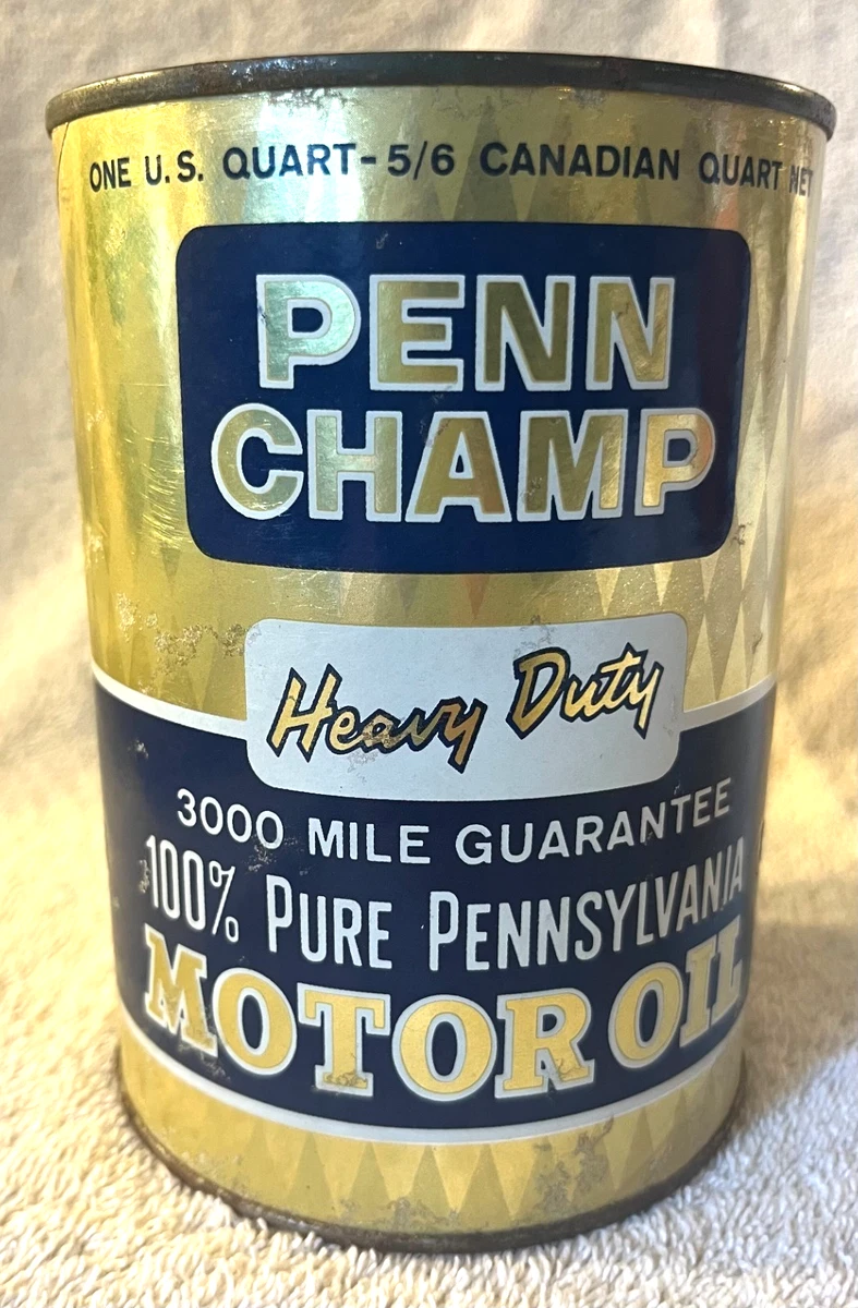 Penn Motor Oil In Collectible Gas & Oil Advertising Cans And
