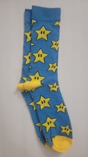New Mario Star Funny Cartoon Crazy Novelty dress tube socks