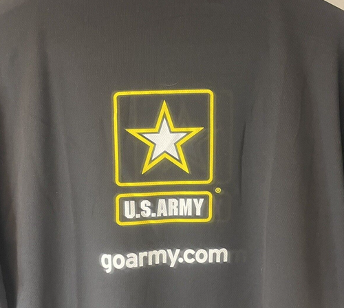 Expert Brand US Army Men’s XL Black T Shirt 'Can You Make The Cut' Go Army - Picture 4 of 6
