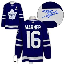 Mitch Marner Toronto клена с автографом Adidas подлинные фуфайки