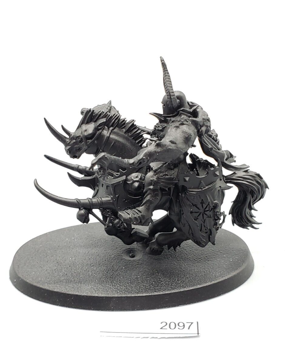 Warhammer Fantasy Slaves to Darkness Mounted Chaos Lord Conversion 2097