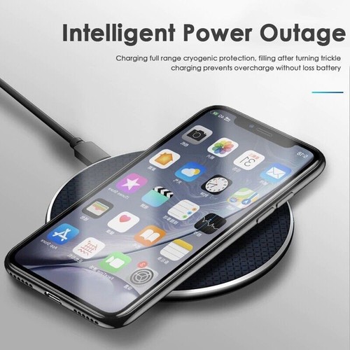15W Wireless Fast Charger Charging Pad Dock for Samsung iPhone Android Phone - 第 3/12 張圖片
