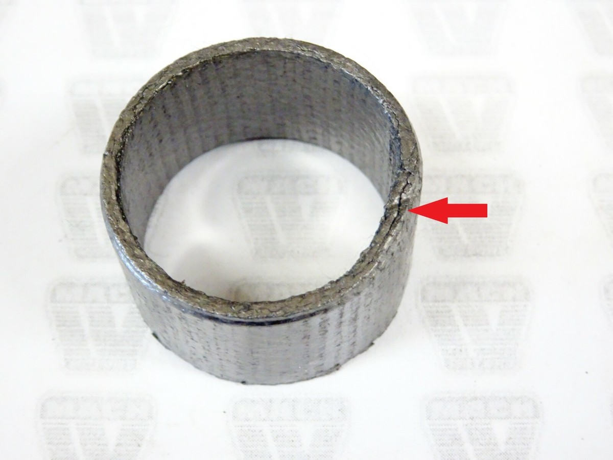 Kawasaki NOS NEW 11009-1011 Muffler Connect Gasket EX KL KZ ZX