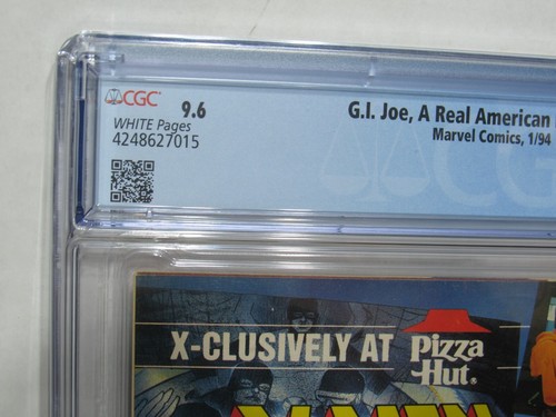 GI Joe A Real American Hero Comic #144 CGC 9.6 1994 Origin Snake Eyes Marvel - Bild 8 von 9