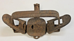 Vintage Diamond No 3 Coil Spring Trap Trapping Newhouse Sargent