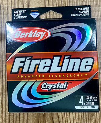 Berkley Fireline Crystal Fishing Line Choose WT