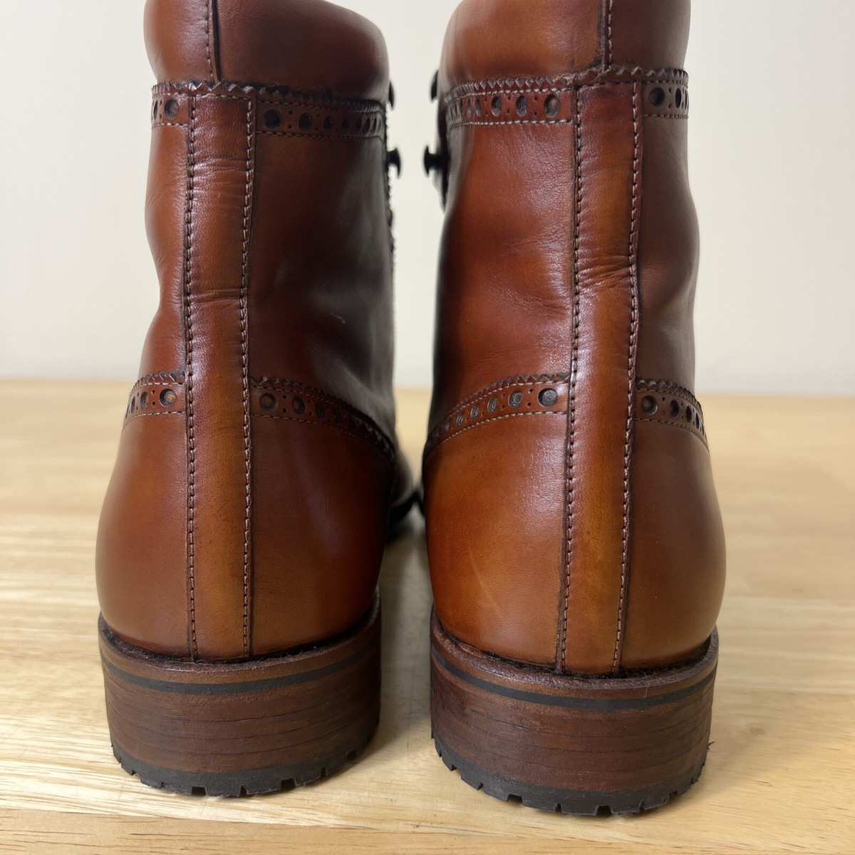 Magnanni Chestnut Brown Leather Wingtip Chukka Boots Malone II Men main image 2