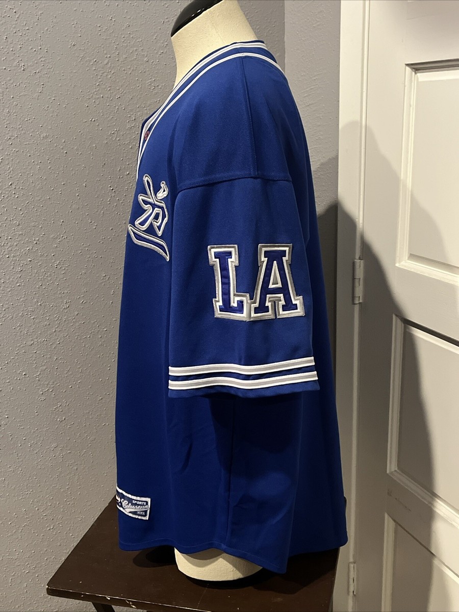 Rare Dodgers Los Angeles Japan Logo Colosseum Baseball