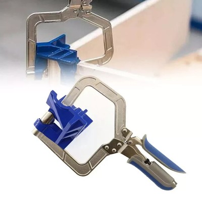 2Pcs 90 Degree Right Angle Corner Clamps Cabinet Fixing Woodworking Hand Tool