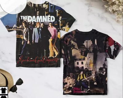 The Damned Machine Gun Etiquette Album Cover AOP 3D T-shirt