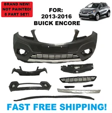 2013 2014 2015 2016 Buick Encore Front Bumper Set Upper Lower