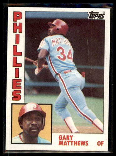 1984 Gary Matthews #70