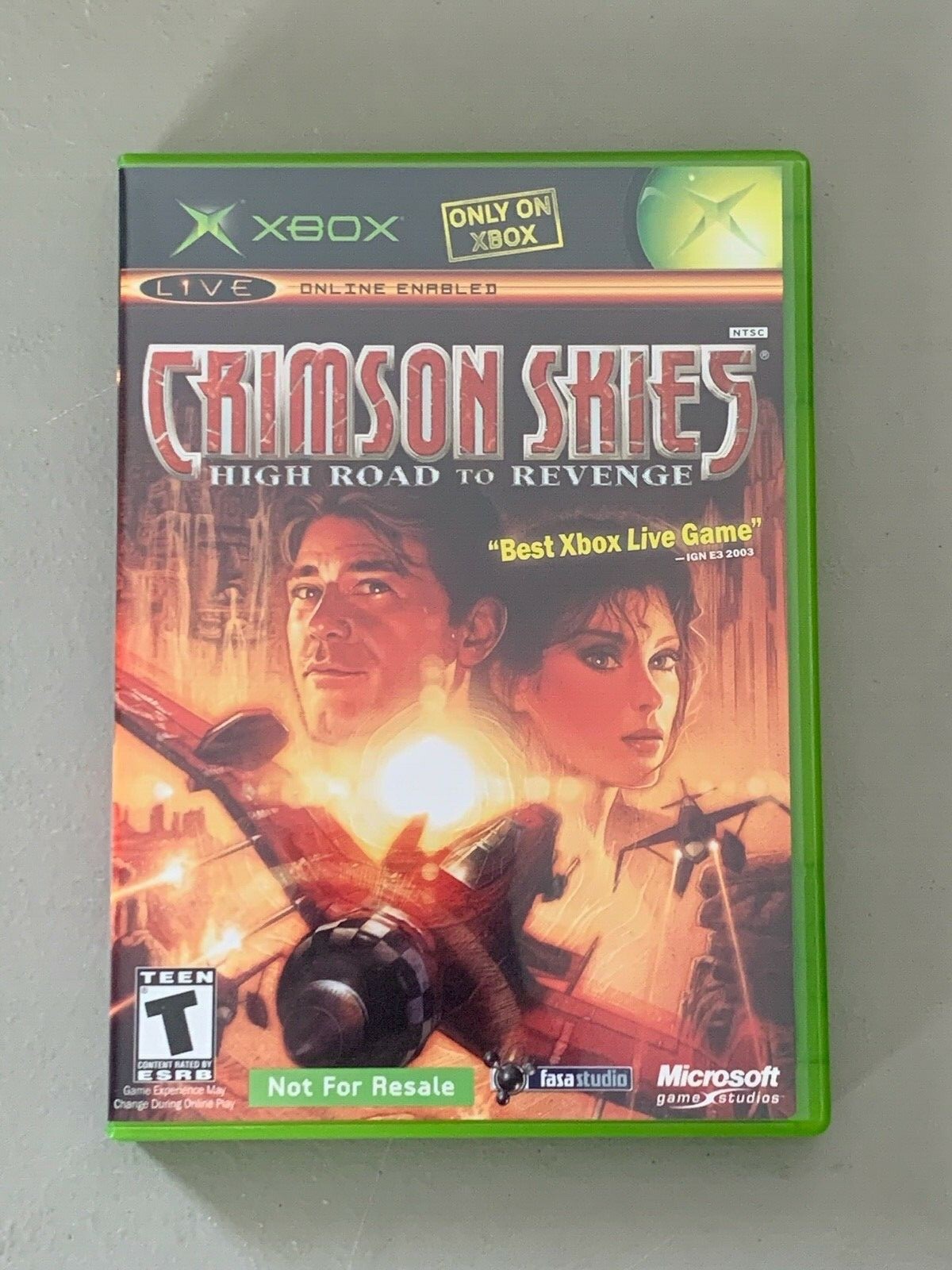 XBOX Crimson Skies High Road to Revenge complete w/case & manual 2004 CIB  MS | eBay