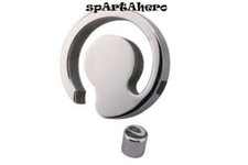 U Groove Men Ball Stretcher Weight Stainless Steel Enhancer Chastity Ring