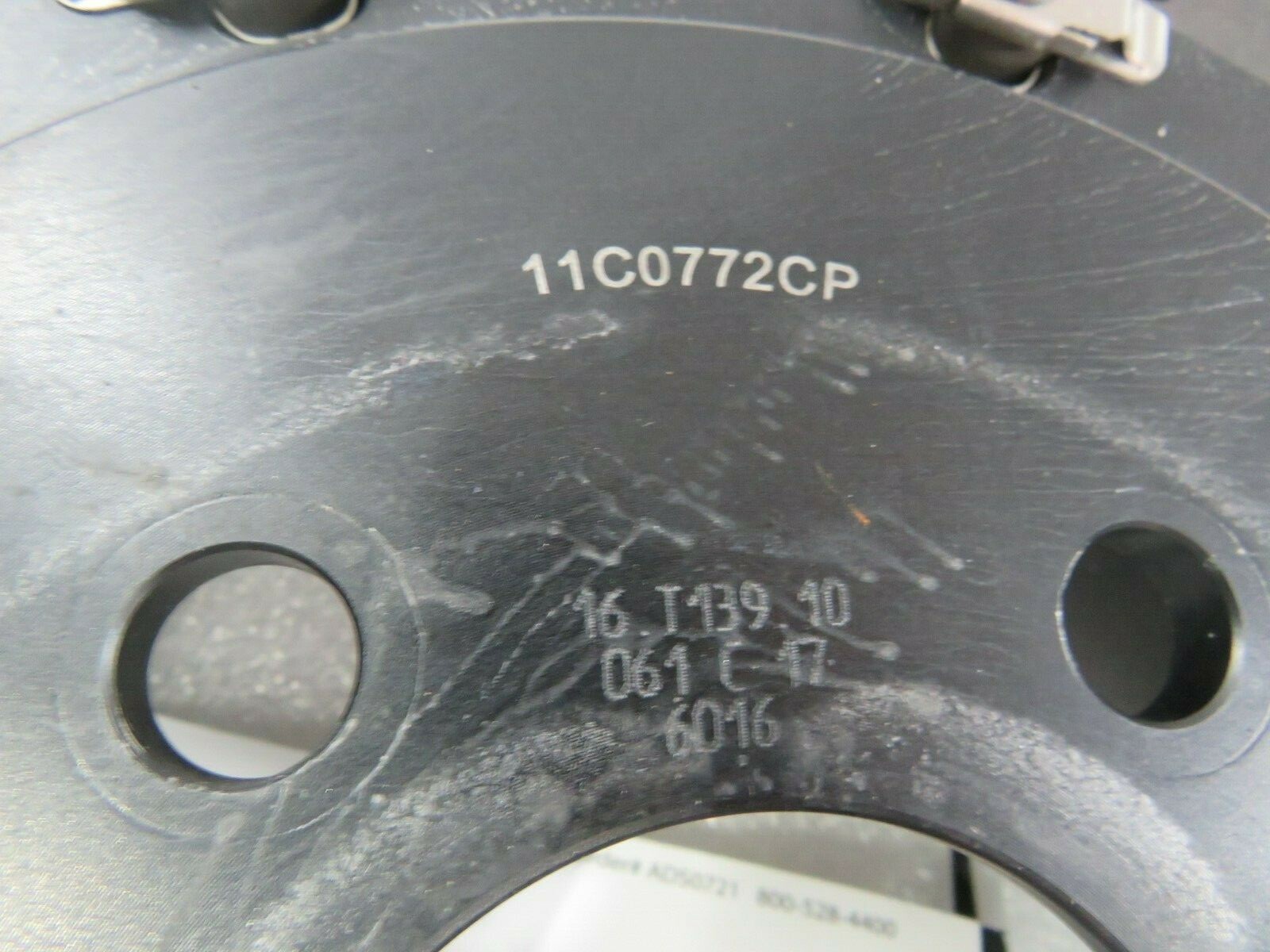 McLaren 570S, Rear Brake Rotor, CCM, Used, P/N 11C0772CP