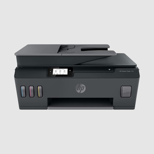 HP Smart 530 WiFi Colour Printer with ADF | International Travel Adapter | NEW