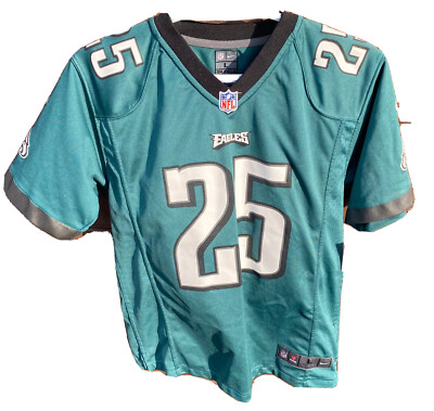NIKE On Field YOUTH LARGE Lesean McCoy #25 NFL Philadelphia Eagles Jersey 