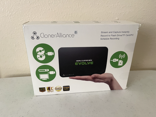 HDML ClonerAlliance Box Evolve AV, HDMI Game Capture Composite Standalone - Picture 3 of 3