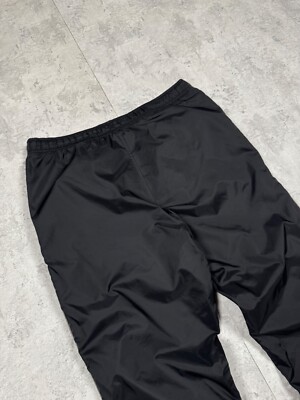 パンツ 00s nike wide nylon pants y2k teck black Vintage Nike Nylon 00s Track Pants | eBay