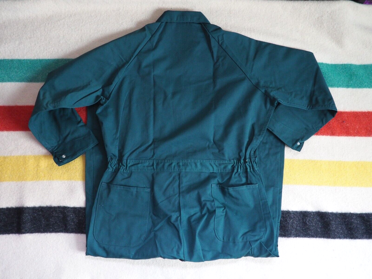 VTG 60s 70s SEARS Tradewear Green Coveralls Tex 44R Michael Myers
