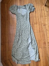 Reformation Lacey Dress, Juniper, XS