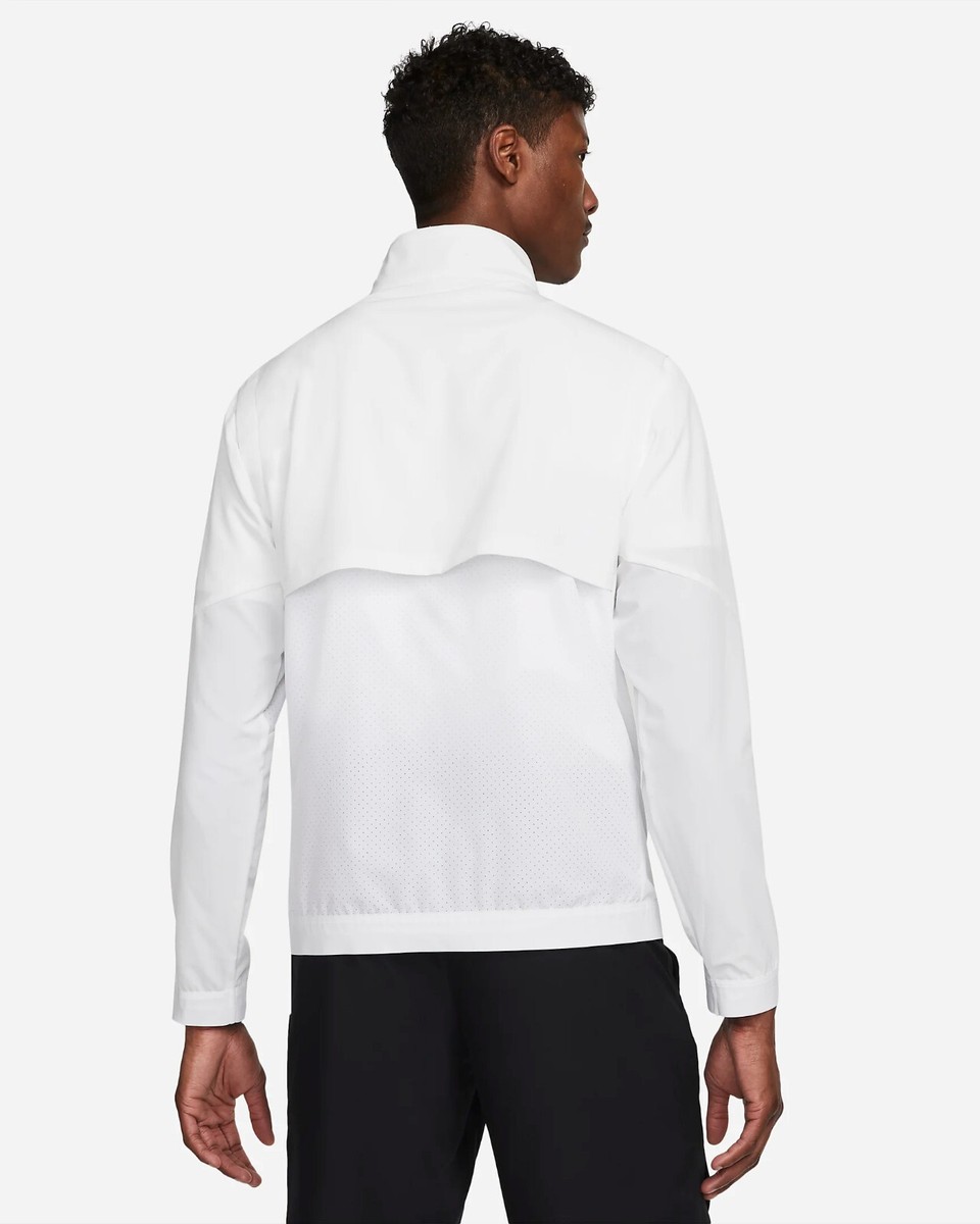 Nike Court Rafa Men's Dri-FIT Tennis Jacket Full Zip White